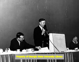 Lt. Gov. George T. Smith addressing the Georgia State AFL-CIO