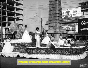 Painters' Local 839 float, Labor Day parade, Asheville, N.C.