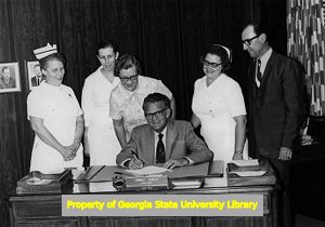 Kentucky Nurses Association contract signing