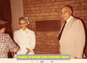 Dedication of Henninger Hall, 1957