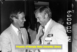 George Busbee and Herbert Mabry at Georgia State AFL-CIO Annual Convention