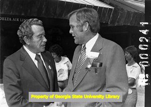 Sol Chaikin and Herbert Mabry at Georgia State AFL-CIO Annual Convention