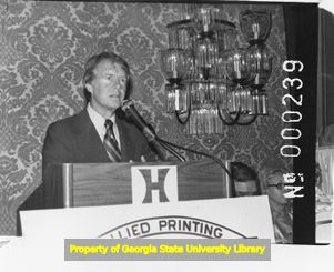 Jimmy Carter at the Georgia State AFL-CIO Annual Convention