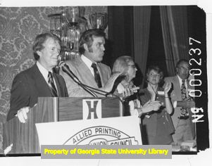 Jimmy Carter at the Georgia State AFL-CIO Annual Convention