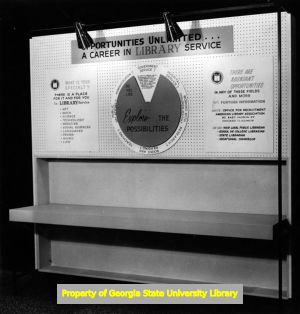 Library service exhibit
