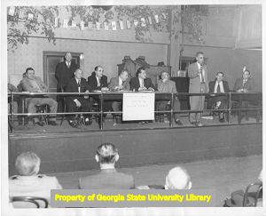 Morris Pizer public speaking
