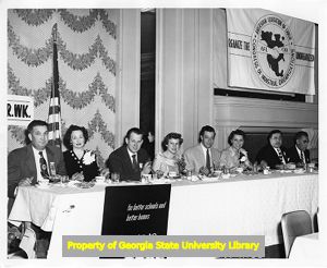 Head table at the Biennial Convention