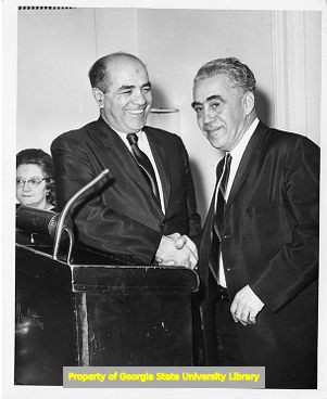 United Furniture Workers of America President Morris Pizer