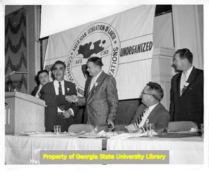 Morris Pizer at Biennial Convention