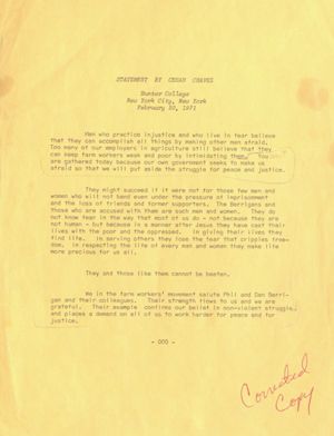 Religious Groups, 1971-1977