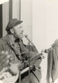 Pete Seeger performs