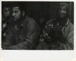 Woodcutters in meeting