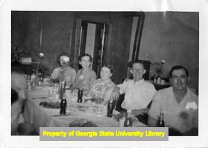 Union members dining