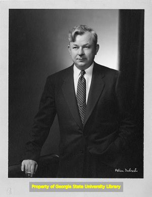 Portrait photograph of labor leader