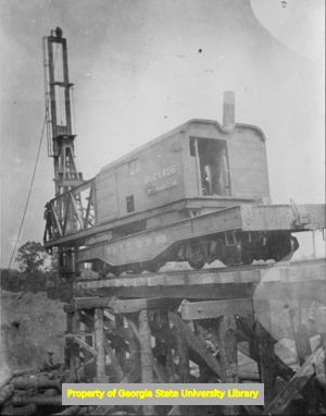 Bucyrus train, C. J. French collection