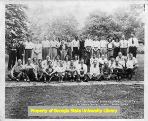 Attendees to the first Southern Summer School for Workers