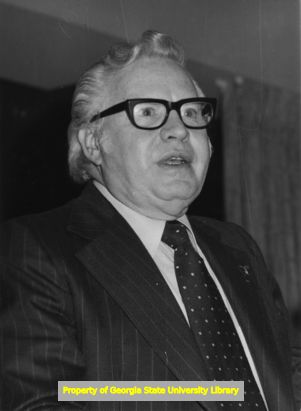 William J. Usery at a North Georgia Building and Construction Trades Council Event, Atlanta, Georgia, March 1976.