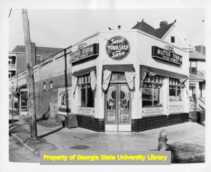 A Little Star Food Store, circa 1940.
