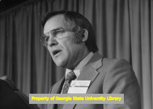 Herbert Mabry opening the White House Conference on Domestic and Economic Affairs, Atlanta, Georgia, February 3, 1975.