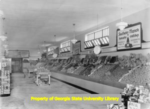 Interior of a Big Star Food Store in High Point, North Carolina.