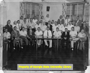 International Brotherhood of Electrical Workers members, Columbus, Georgia, May 21, 1959.