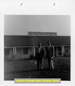 CIO officials at Lake Junaluska Conference and Retreat Center, North Carolina, May 1954.