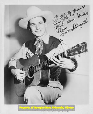Country singer "Texas" Bill Strength.
