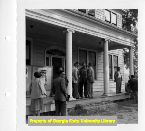 CIO training school attendees, Lake Junaluska, North Carolina, May 1954.