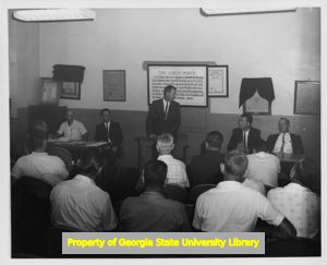 Meeting of IBEW Local 84, Atlanta, Georgia, 1963.