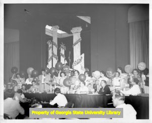 Tennessee State Industrial Union Council convention, Chattanooga, Tennessee, June 1952.