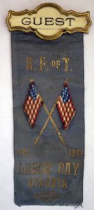 Labor Day ribbon, Atlanta Federation of Trades, 1904