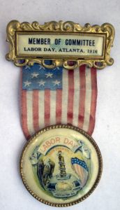 Member of Committee ribbon, Labor Day, Atlanta, 1916