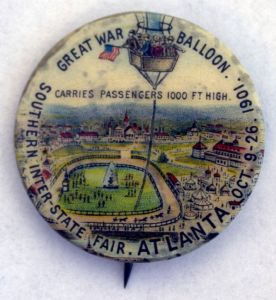 Southern Inter-state Fair button, Atlanta, 1901