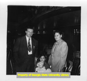 Family at CIO Constitutional Convention, Chicago, Illinois, November 1950.