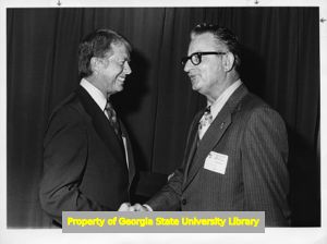 President Jimmy Carter and Claude Ramsay, Washington D.C.