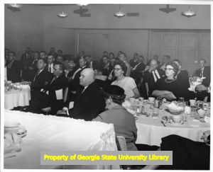 Delegates and guests at Mississippi State AFL-CIO event, December 1, 1961.