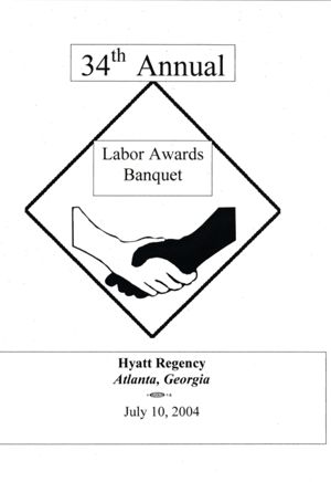 Organized Labor and Workmen's Circle Annual Awards Banquet July 10, 2004