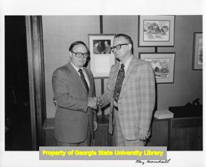Claude Ramsay and Ray Marshall, Washington D.C., April 8, 1980.