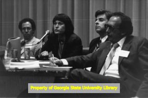 Speakers at 8th Collective Bargaining Conference, Atlanta, Georgia, June 1, 1984.