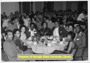 African American attendees to a Mississippi AFL-CIO convention, Jackson, Mississippi, 1976.