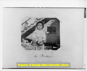 Child worker at Fulton Bag and Cotton Mill