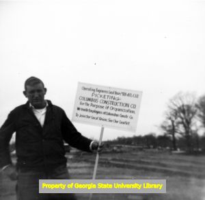 IUOE Picketer