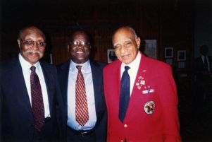 Co-founders of the Tuskegee Airmen Youth in Aviation Program, 1996