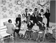 Davison's employees (?), choir