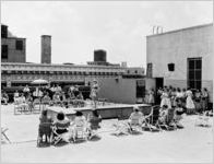 Davison's roof, fashion show