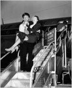 Eastern Air Lines at Atlanta Airport (couple)