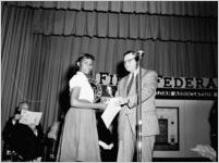 First Federal Savings and Loan Association School Thrift award winner