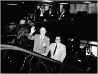 Fulton National Bank, Mayor William B. Hartsfield visit