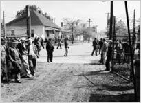 Exposition Cotton Mill picketers