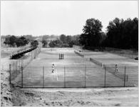Atlanta City Parks Department, Piedmont Park (?) tennis court